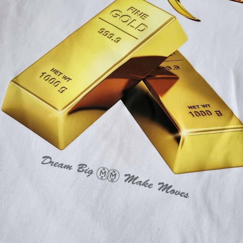 White 'Filthy Rich' Graphic Tee - Picture 4 of 11